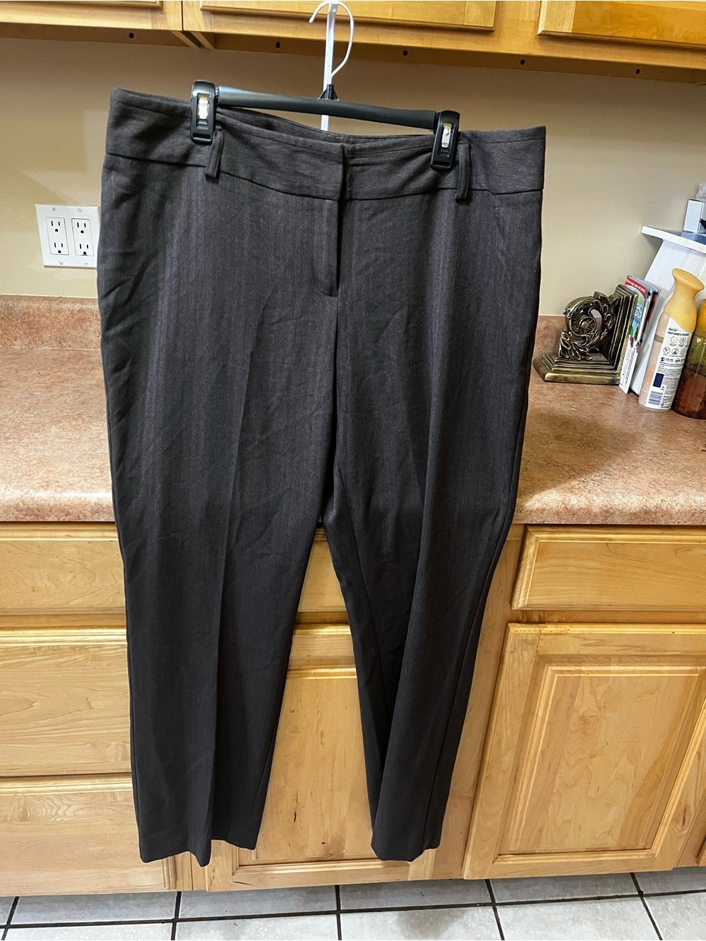Worthington Brown Herringbone Curvy Fit slacks